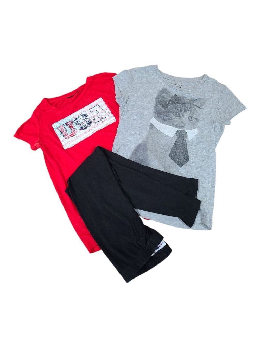 Blueberi Leggings & Old Navy Top Bundle - Girls Size 7/8